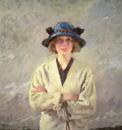 Girl in a White Dress by William Orpen